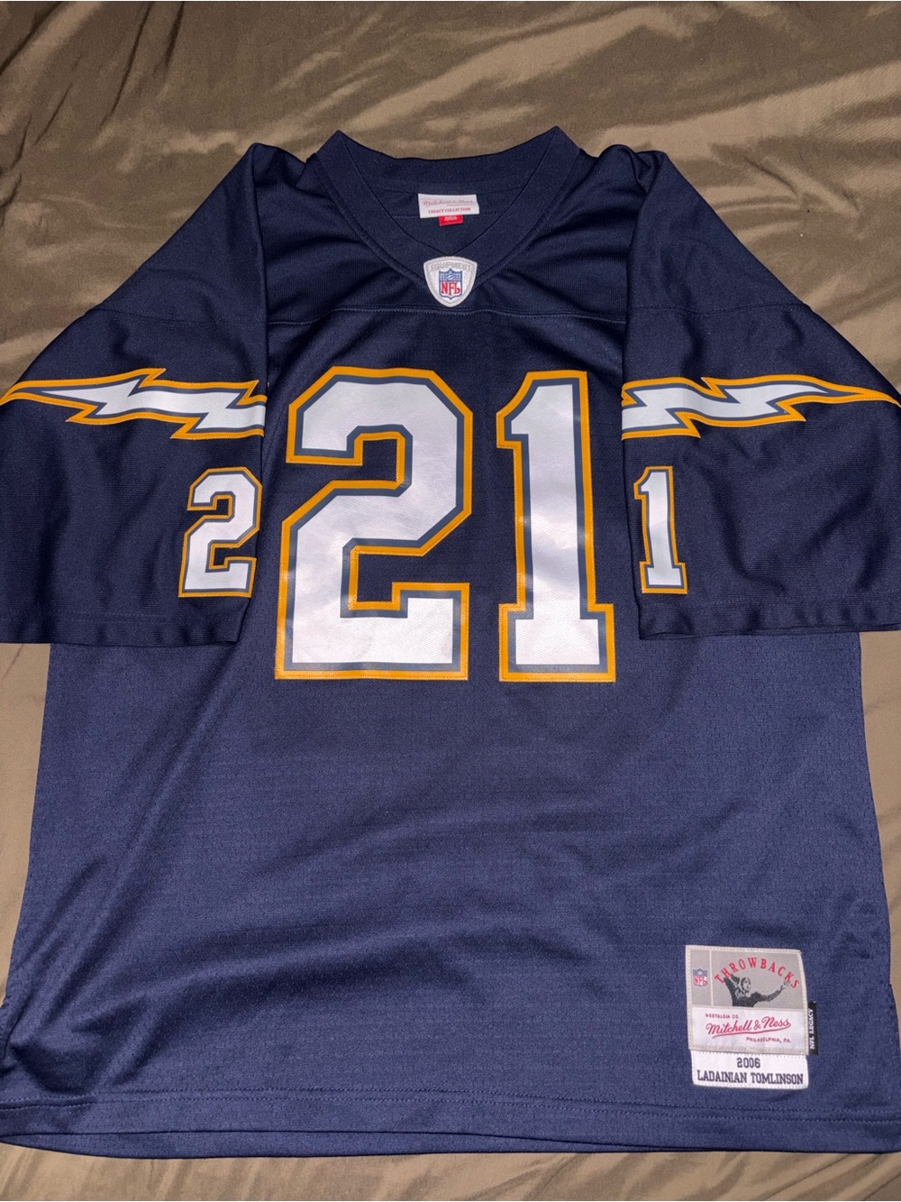 Mitchell & Ness 2006 Legacy Ladainian Tomlinson Chargers Jersey